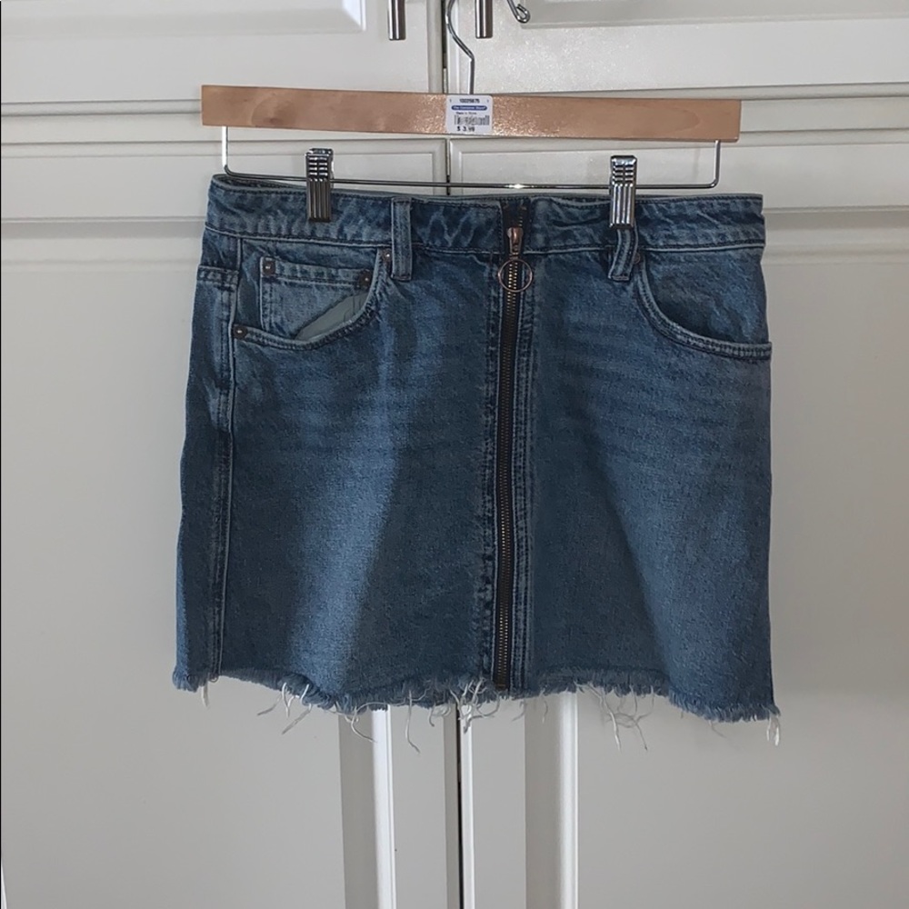 Denim skirt